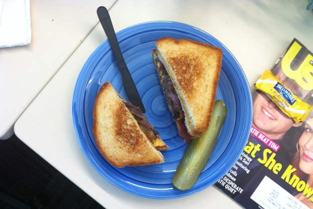 With a couple slices of grilled bread, you can make even the most dangerous thing look innocuous in satellite photos.