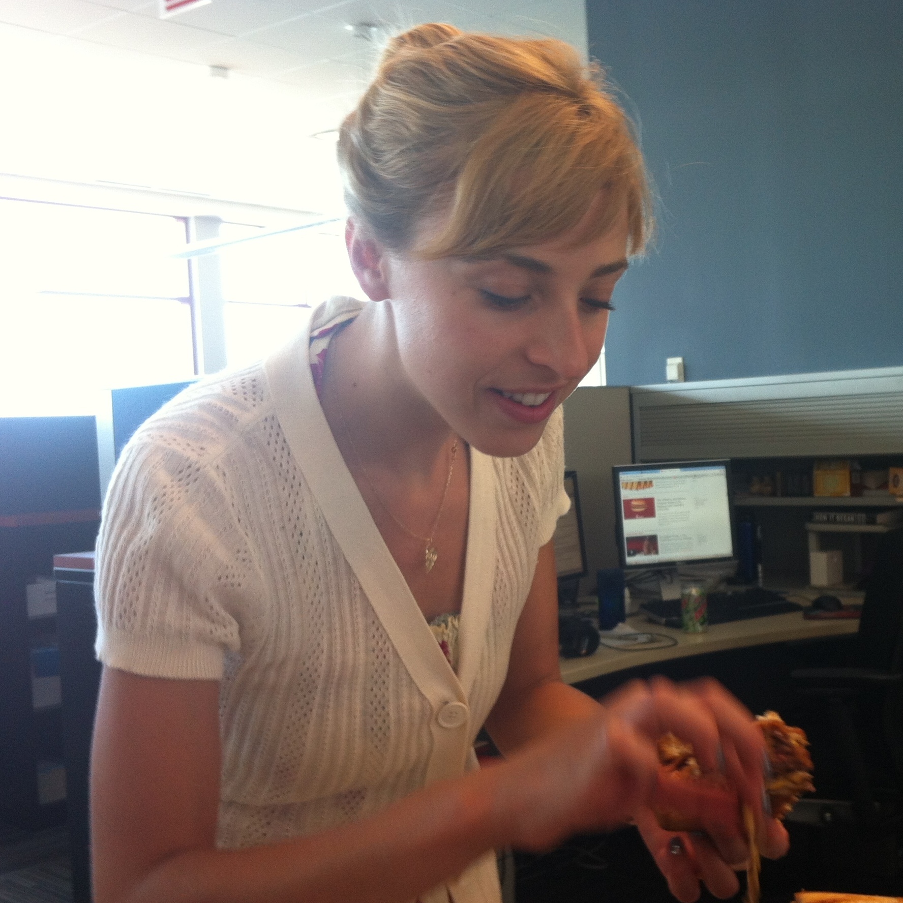 This isn't an action shot. "Blurry Hand" is one of the first symptoms of cheese overdose.
