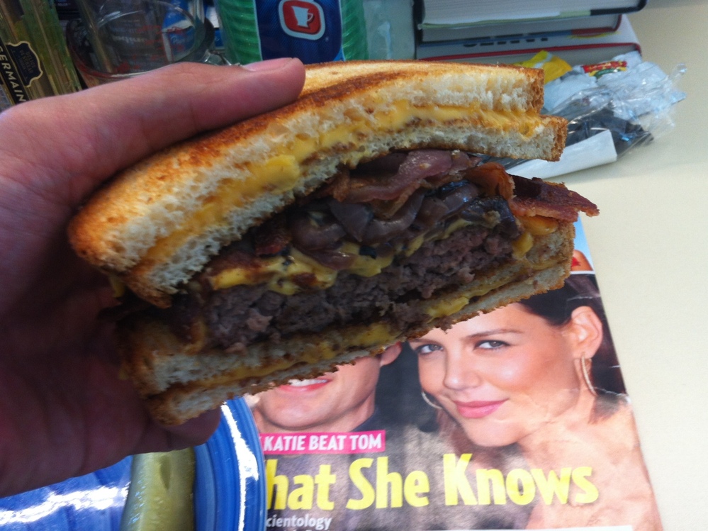 The sandwich.