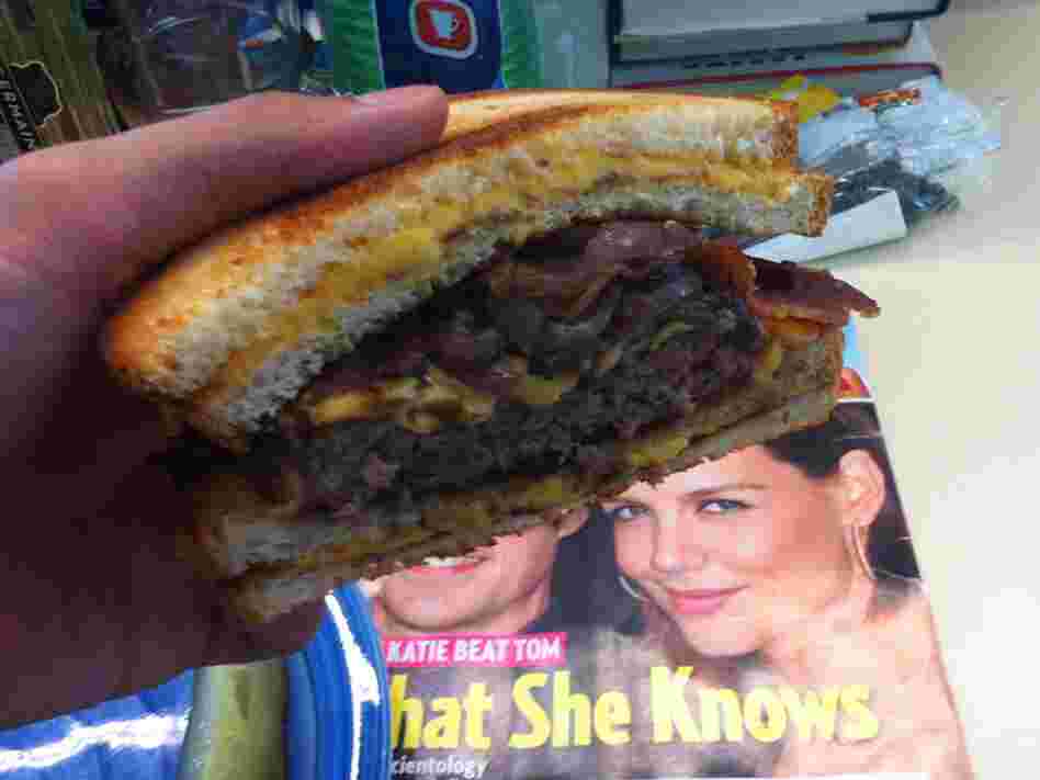 The sandwich.