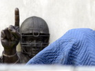 Before its removal from outside the school's football stadium on Sunday, a statue of former football coach Joe Paterno was covered. An independent report concluded he was among top university officials who failed to act when they learned that Jerry Sandusky might be sexually abusing young boys. Before its removal from outside the school's football stadium on Sunday, a statue of former football coach Joe Paterno was covered. An independent report concluded he was among top university officials who failed to act when they learned that Jerry Sandusky might be sexually abusing young boys.