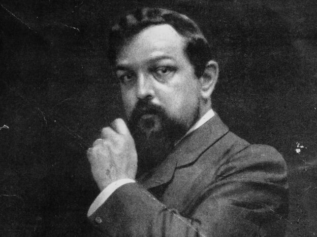 Claude Achille Debussy in a 1909 portrait.