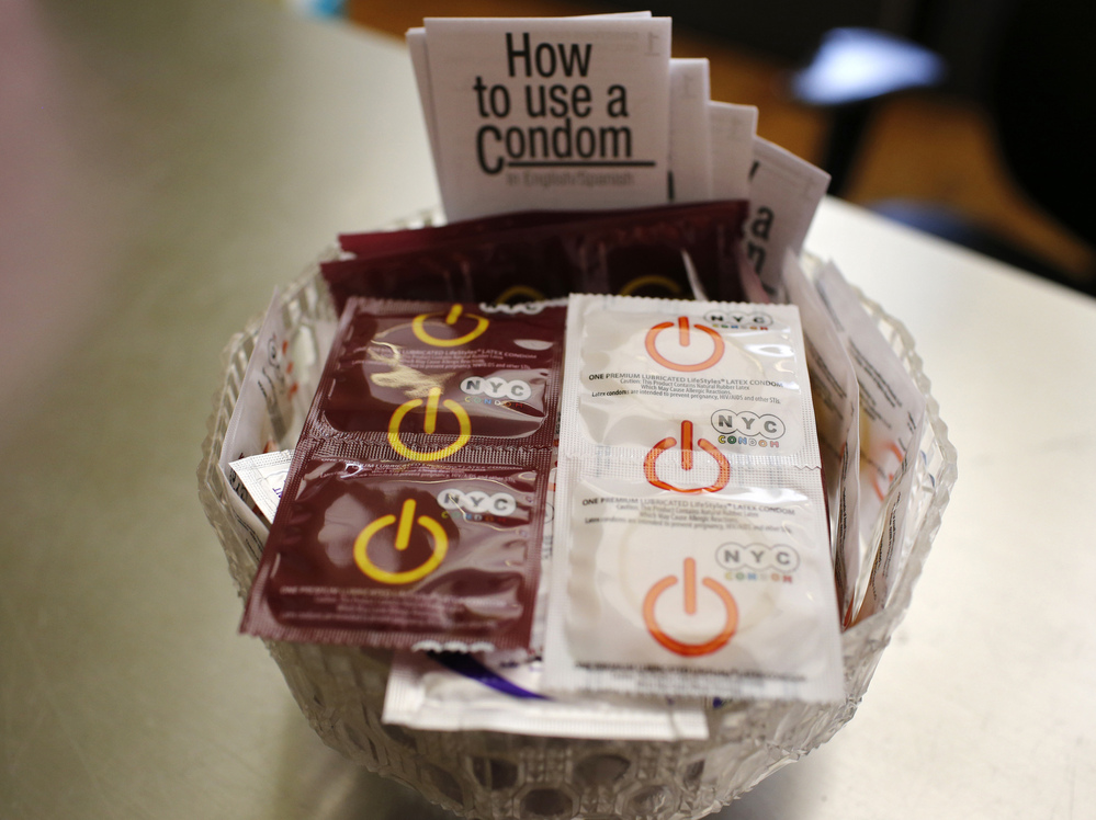 Condom use has dropped among black youth, even as teens engage in less risky sexual behavior overall.