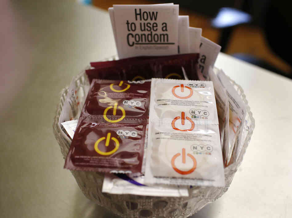 Condom use has dropped among black youth, even as teens engage in less risky sexual behavior overall.