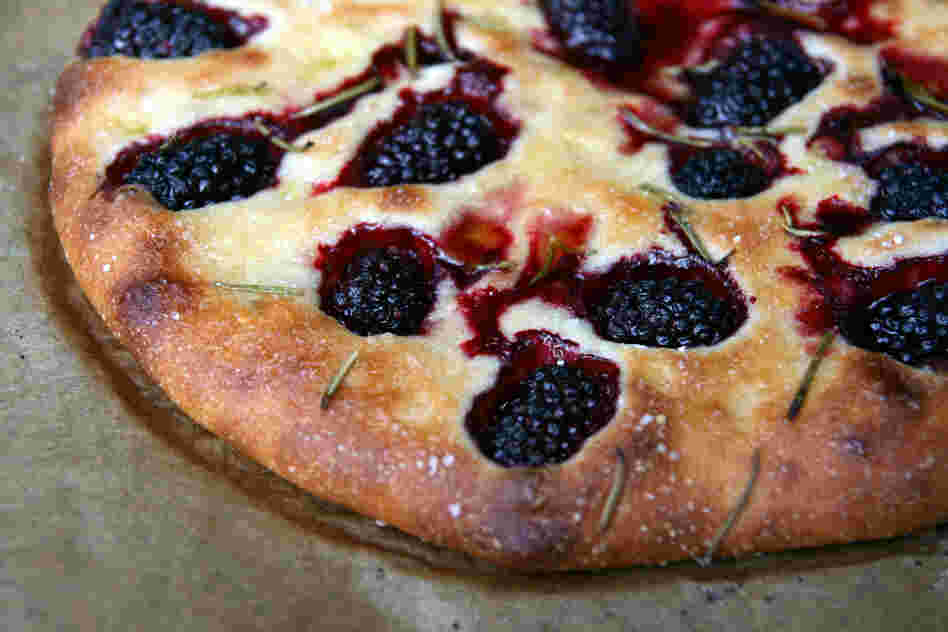 Blackberry-Rosemary Focaccia