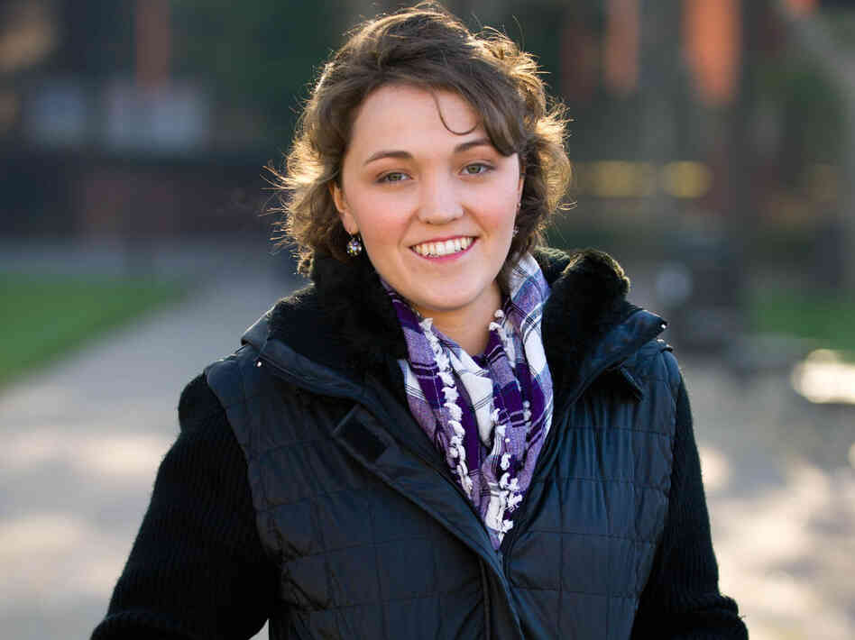 Composer and violinist Petra Anderson, who was critically injured in the Aurora shooting.
