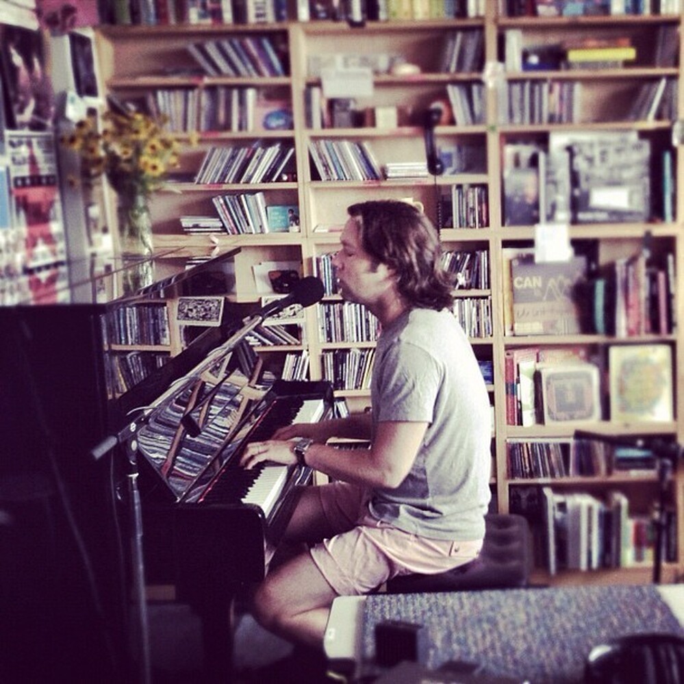 Rufus Wainwright performs a Tiny Desk Concert at the NPR Music offices.