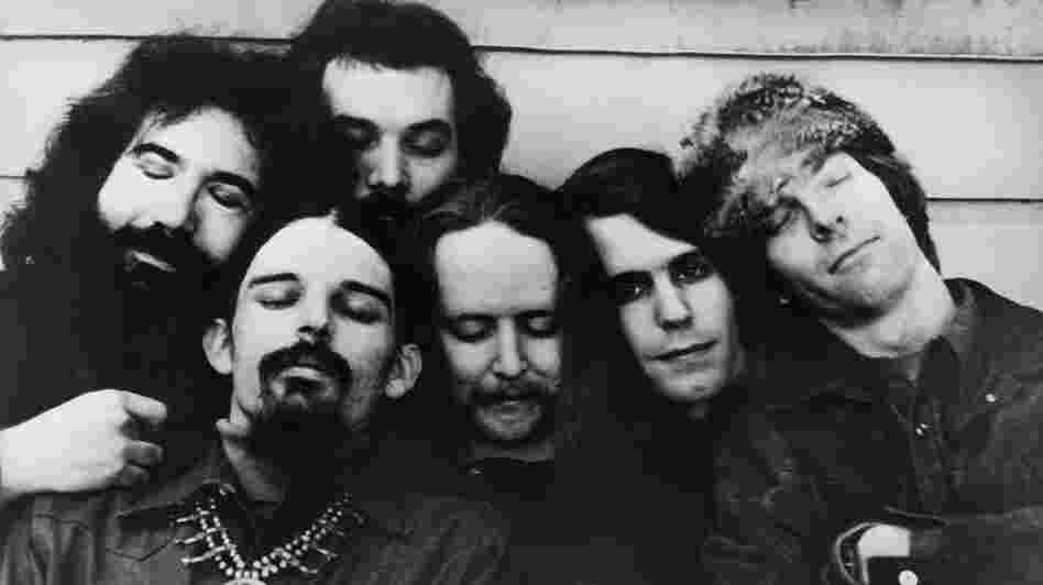 The Grateful Dead circa 1970. The band's members were quintessential rock hippies — but, a new exhibit reveals, savvy businessmen as well.
