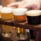 A flight of beers to accompany some musical flights of fancy.