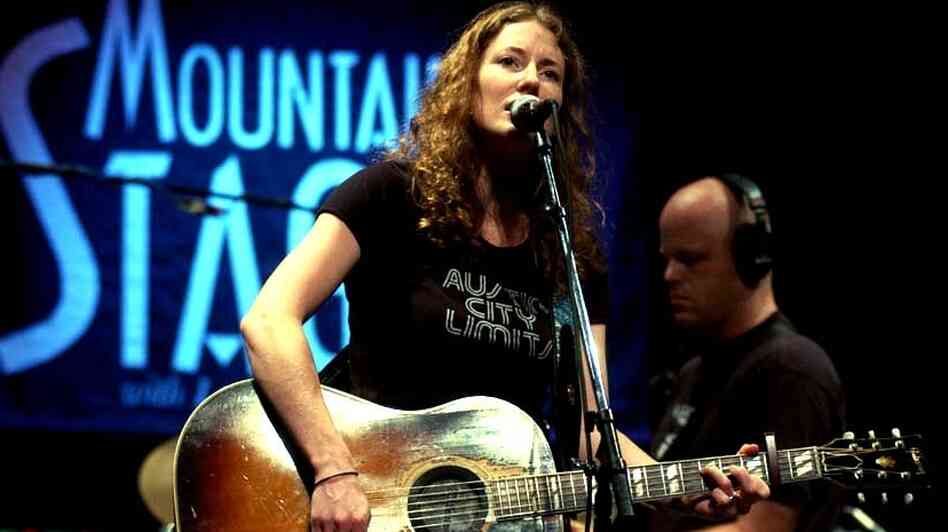 Kathleen Edwards performs on Mountain Stage.