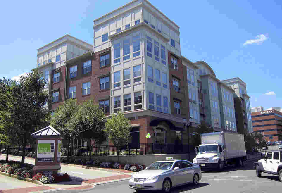 This July 13, 2011, photo shows the apartment complex in New Brunswick, N.J., where an apartment was rented by an undercover NYPD officer.