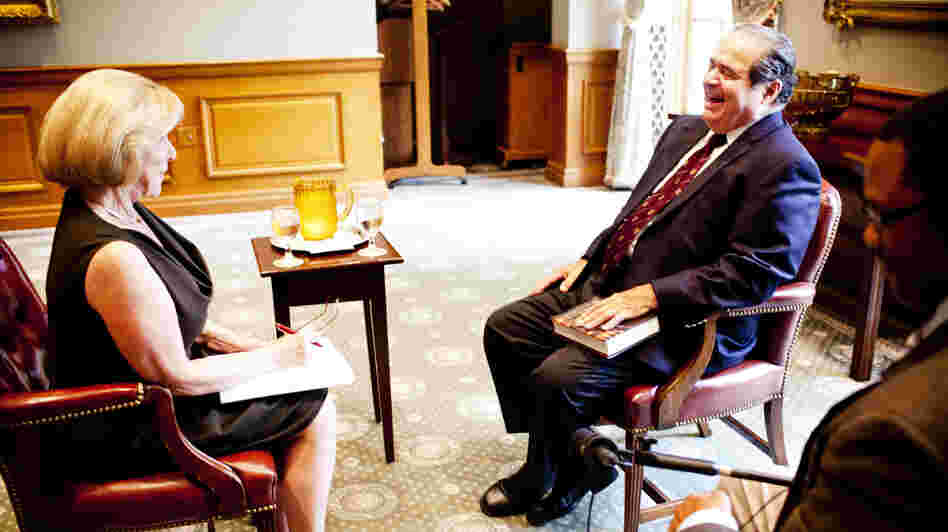 Nina Totenberg interviews Supreme Court Justice Antonin Scalia.
