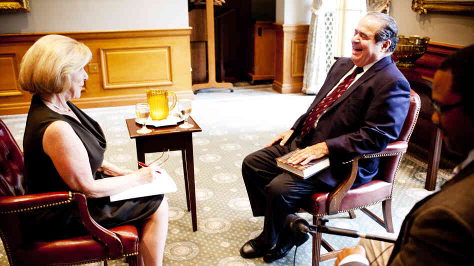 Nina Totenberg interviews Supreme Court Justice Antonin Scalia.