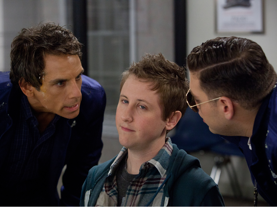 Evan and Franklin interrogate a local skater kid (Johnny Pemberton).
