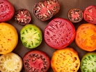 Chef Cassy Vires uses heirloom tomatoes like these in her tomato terrine. Chef Cassy Vires uses heirloom tomatoes like these in her tomato terrine.