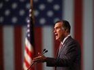 Republican presidential candidate Mitt Romney speaks during the national convention of the Veterans of Foreign Wars in Reno, Nev., on Tuesday. In the speech, Romney attacked the Obama administration's approach to China. Republican presidential candidate Mitt Romney speaks during the national convention of the Veterans of Foreign Wars in Reno, Nev., on Tuesday. In the speech, Romney attacked the Obama administration's approach to China.