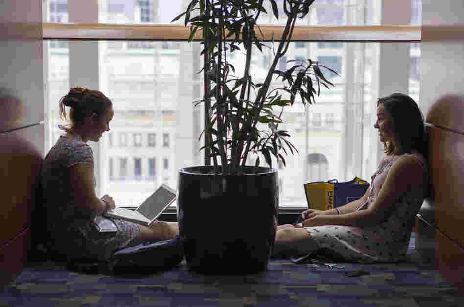 Sophia (left) and Sarah Denison-Johnston of Berkeley, Calif., are 16-year-old twins, who are HIV-negative even though their mother was HIV-positive while pregnant with them. Their mother took part in one of the first clinical trials testing whether anti-retroviral drugs could successful block HIV transmission from mother to infant.