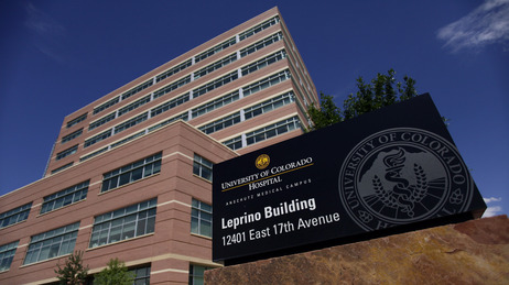 A medical building on the University of Colorado Anschutz Medical Campus in Aurora, Colo. A medical building on the University of Colorado Anschutz Medical Campus in Aurora, Colo.