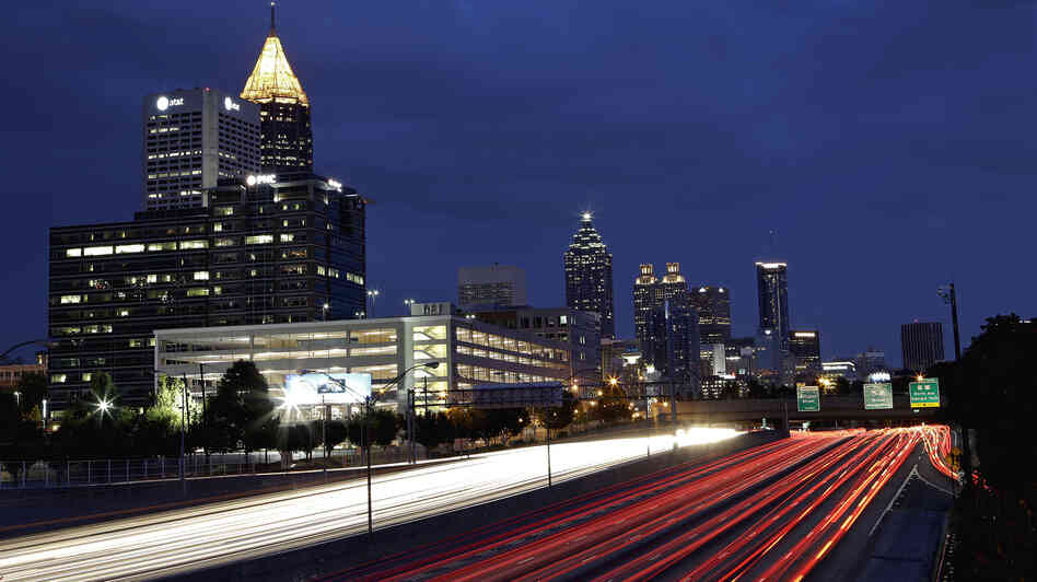 Writer Karin Slaughter has seen the fallout of some of Atlanta's most gruesome crimes and most dramatic transitions. Writer Karin Slaughter has seen the fallout of some of Atlanta's most gruesome crimes and most dramatic transitions.