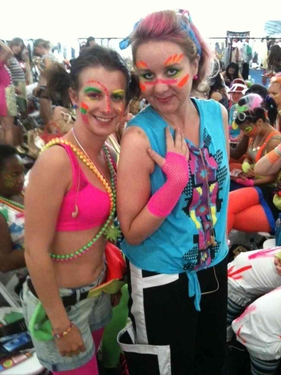 Sasha Feachem (right) will be performing in an urban street dance during the London Olympics' opening ceremony Friday. Sasha Feachem (right) will be performing in an urban street dance during the London Olympics' opening ceremony Friday.