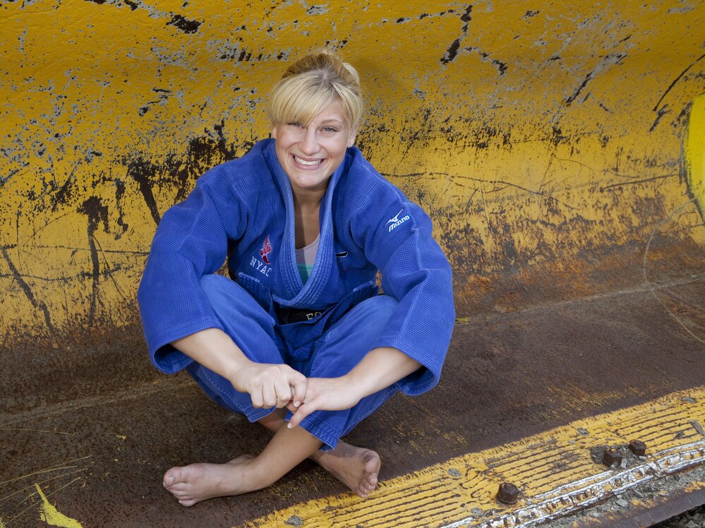 Kayla Harrison, who is on the U.S. judo team, is going to the Olympics for the first time.