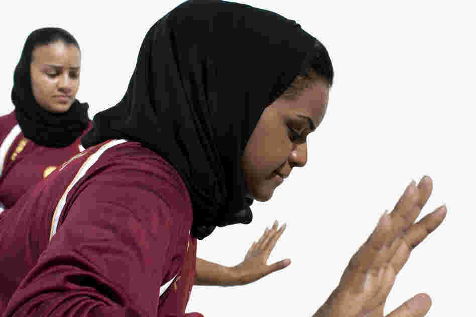 Miriam Al Suwaidi and Fatma Al Suwaidi, handball, Qatar