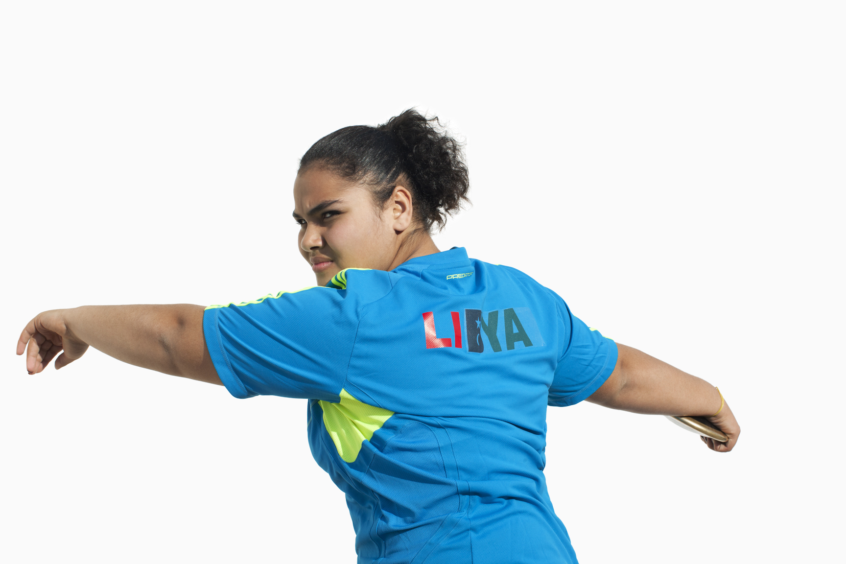 Retag Asaiah, discus, Libya