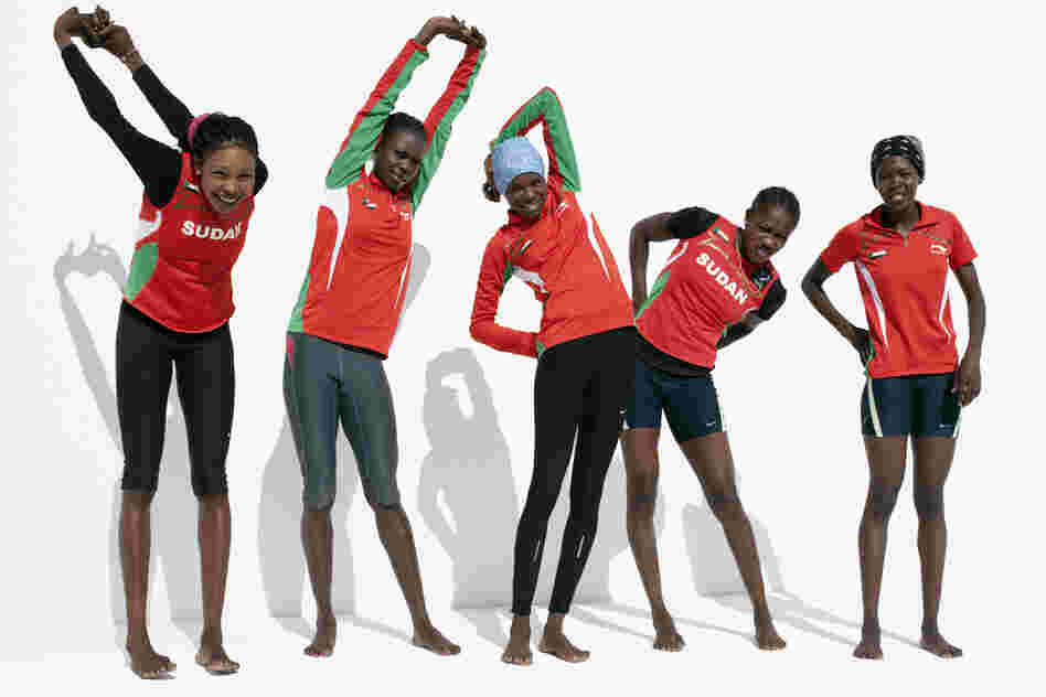 Sudanese track and field team