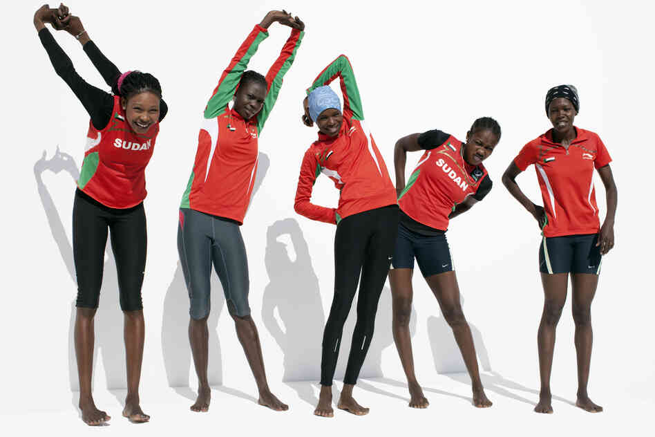 Sudanese track and field team
