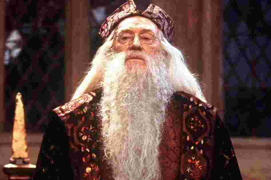 Richard Harris' tenure as Professor Dumbledore in the Harry Potter series was cut short by his death in 2002.