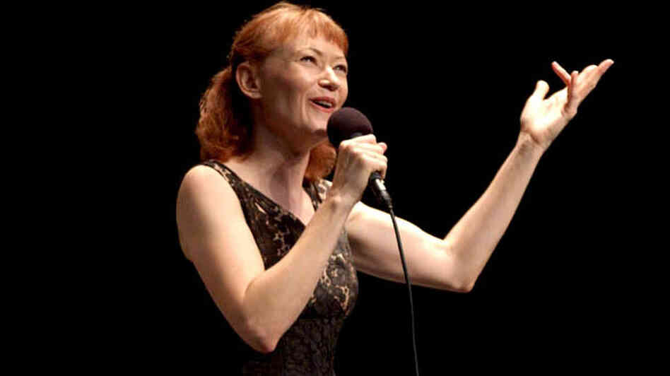 Ann Magnuson performs on Mountain Stage.