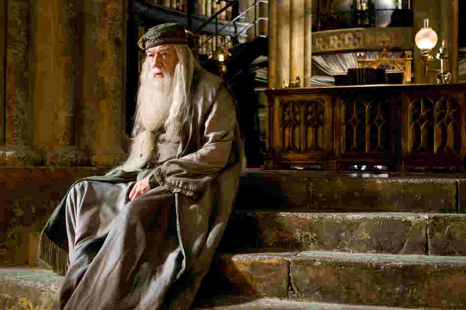 After Harris passed away, Michael Gambon played Dumbledore until the end of the series.
