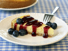 There's evidence the first Olympic athletes ate cheesecake, but it probably looked a lot different than this. There's evidence the first Olympic athletes ate cheesecake, but it probably looked a lot different than this.