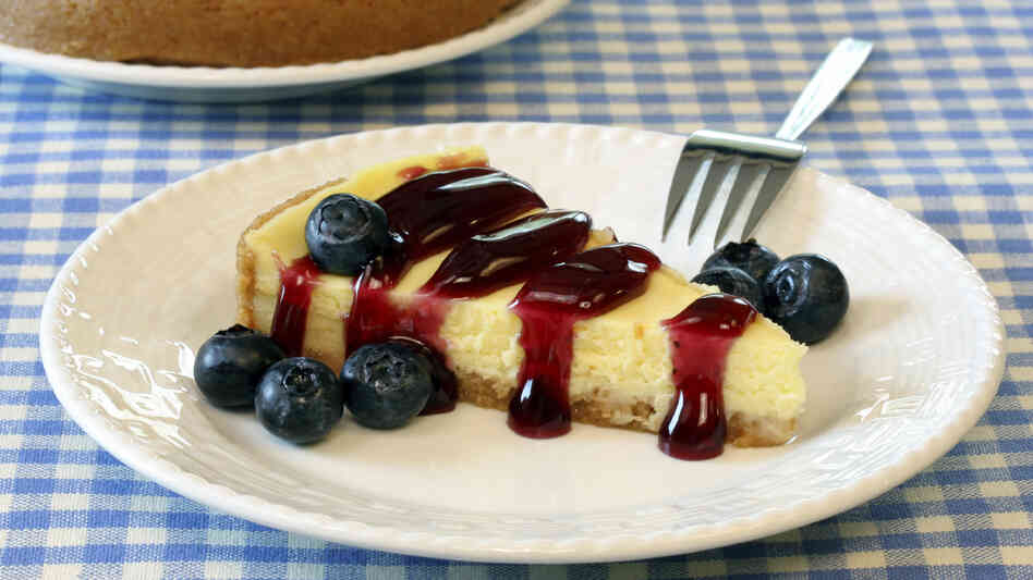 There's evidence the first Olympic athletes ate cheesecake, but it probably looked a lot different than this.
