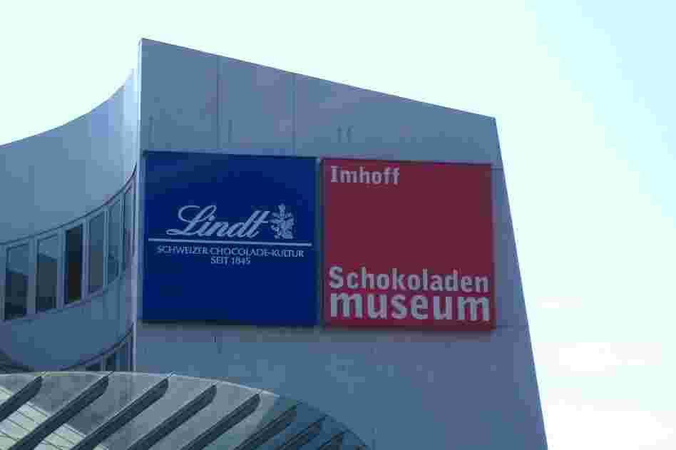 The Schokoladen museum, or chocolate museum in Cologne, Germany.