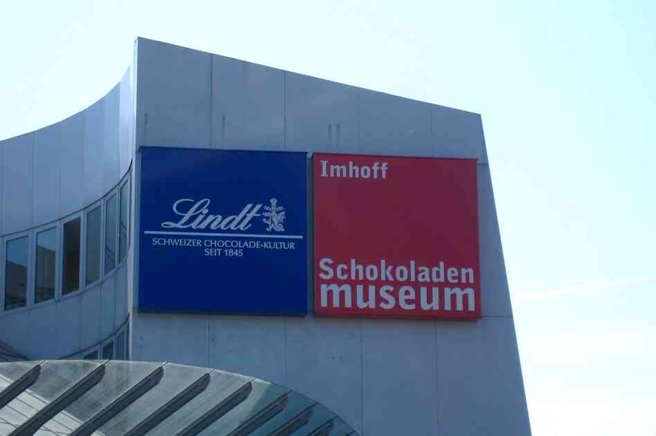 The Schokoladen museum, or chocolate museum in Cologne, Germany.