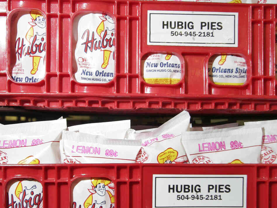 Fresh Hubig pies read for delivery in 2007.