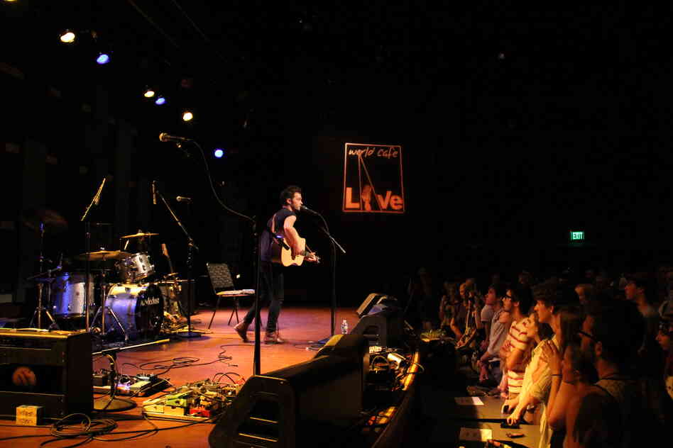 Kristian Matsson, a.k.a. The Tallest Man On Earth performs at World Cafe Live in Philadelphia.