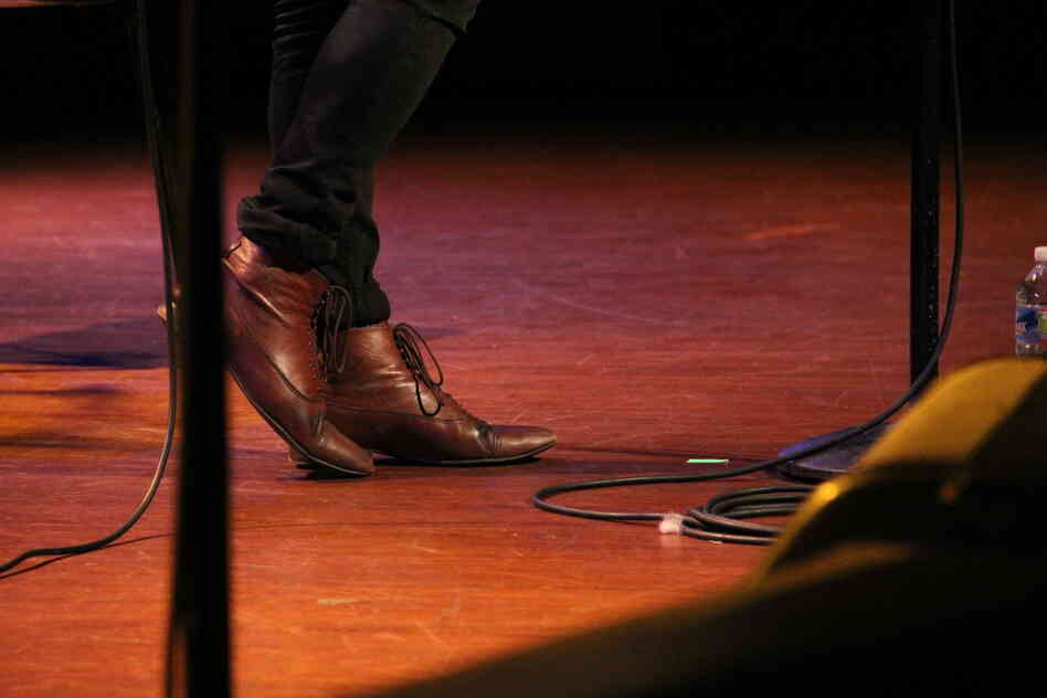 Kristian Matsson, a.k.a. The Tallest Man On Earth has excellent taste in footwear.