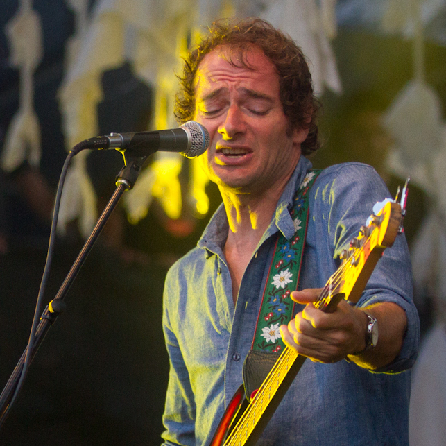 7/27/12 Newport, RI. -- WIlco perfroms at the Newport Folk Festival July 27, 2012. Photo by Erik Jacobs for NPR.