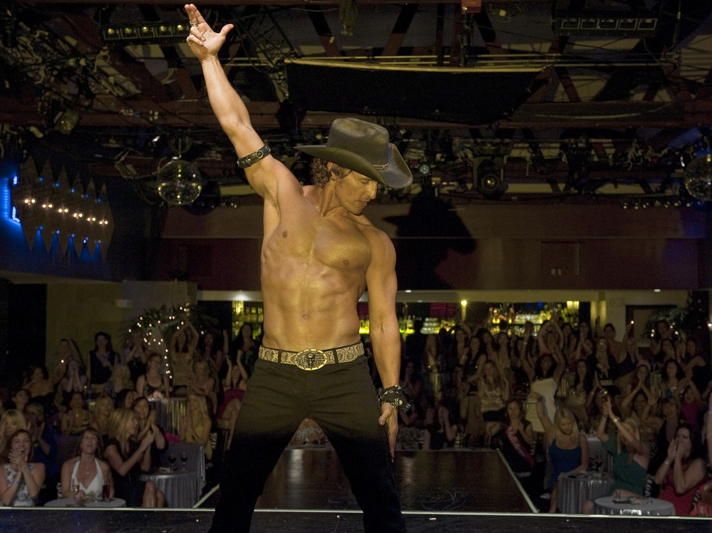 In 2012's Magic Mike, McConaughey brings a subtle, frightening darkness to the role of a strip-club owner with a sizable sleazy streak.