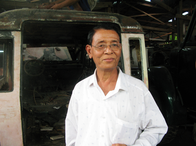 U Ohn Myint has serviced many decades-old jalopies and kept them roadworthy when ordinary Burmese could not import private cars.