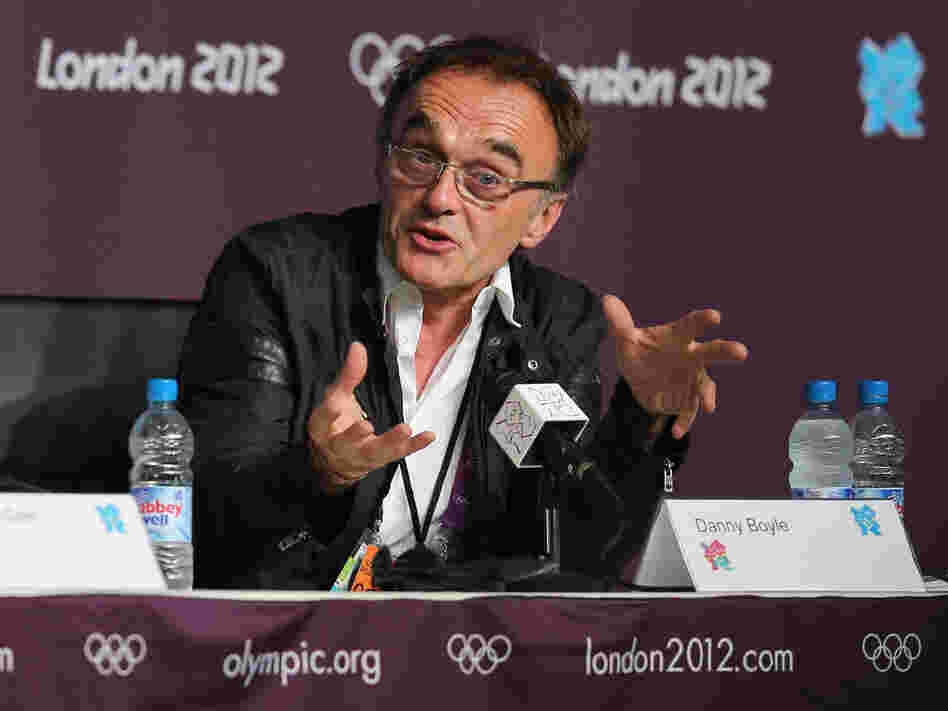 "We don't get lost in show business" during the opening ceremony for the London 2012 Olympics, says Danny Boyle, who directed the show. Boyle spoke with reporters before Friday's ceremony, which begins at 9 p.m. London time.