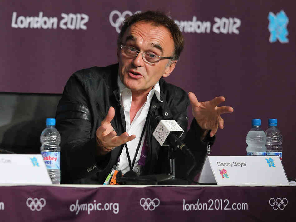 "We don't get lost in show business" during the opening ceremony for the London 2012 Olympics, says Danny Boyle, who directed the show. Boyle spoke with reporters before Friday's ceremony, which begins at 9 p.m. London time.