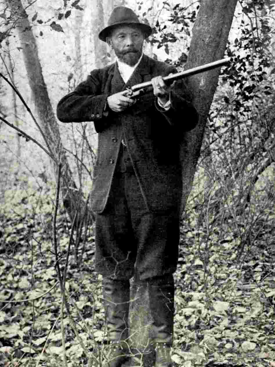 Leon de Lunden of Belgium won the live pigeon shooting event at the 1900 Olympics in Paris — the only time in Olympic history when animals were killed on purpose.