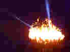 The Olympic Flame is lit during the opening ceremony of the London 2012 Olympic Games at the Olympic Stadium. The Olympic Flame is lit during the opening ceremony of the London 2012 Olympic Games at the Olympic Stadium.