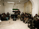 Free Syrian Army fighters are seen in the Syrian town of Azaz, some 20 miles north of Aleppo, on Tuesday. Free Syrian Army fighters are seen in the Syrian town of Azaz, some 20 miles north of Aleppo, on Tuesday.