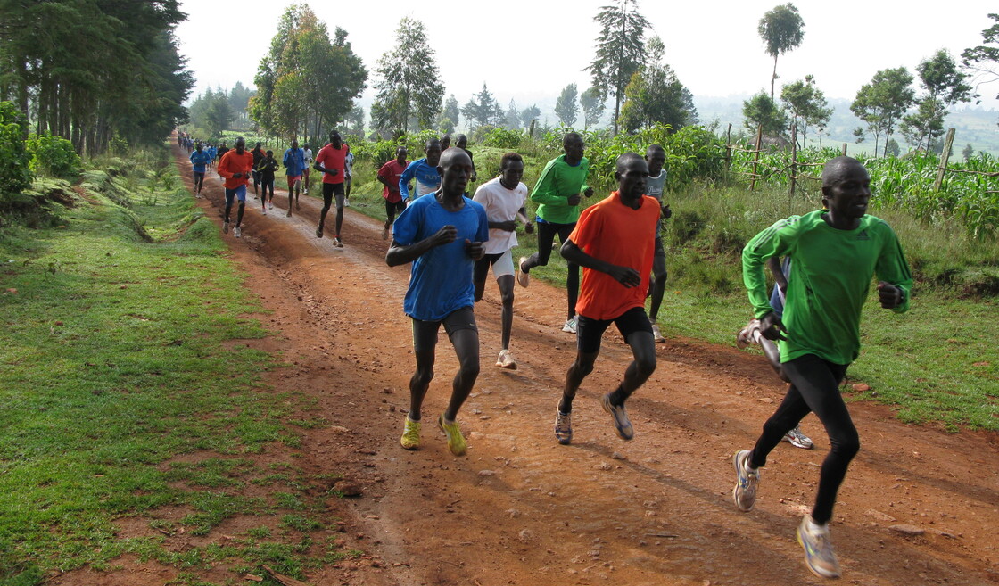 Every day at 9 a.m. sharp in Iten, Kenya, 200 or so runners — most of them unknowns hoping to become champions — train on the dirt roads surrounding the town.