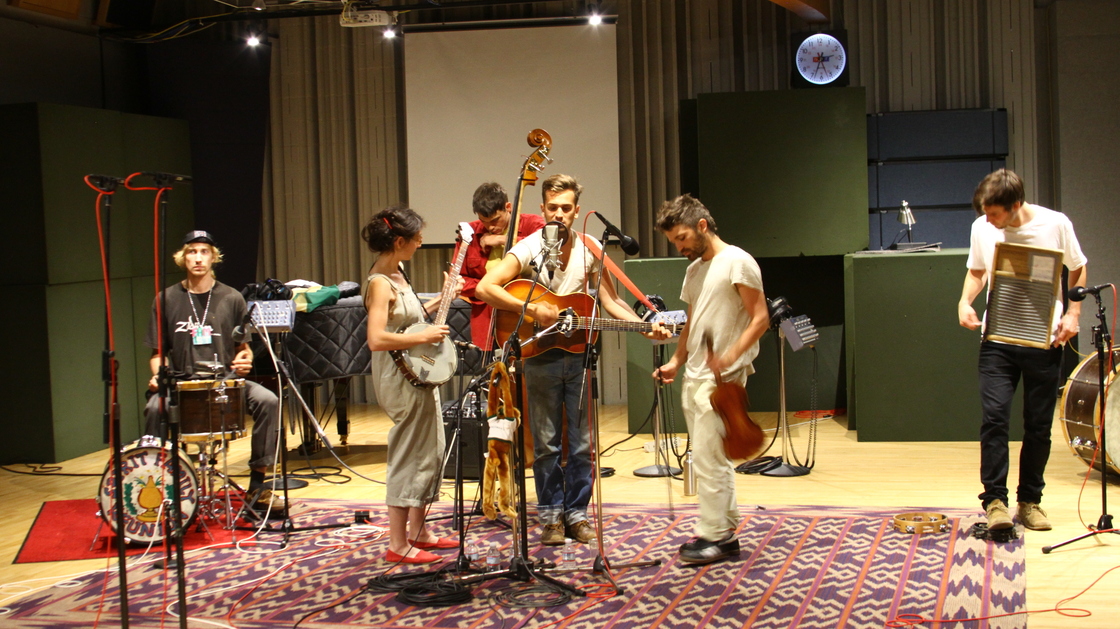 Spirit Family Reunion performs at NPR's headquarters in Washington, D.C.