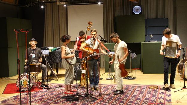 Spirit Family Reunion performs at NPR's headquarters in Washington, D.C. (NPR)